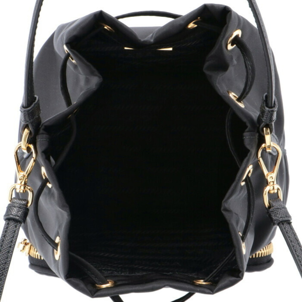 Prada Bag Mini Drawstring Nylon Black - image 6